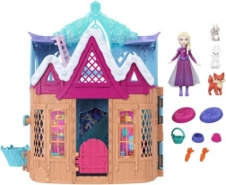 Chalet d’hiver pour poupées DISNEY FROZEN – Elsa et les animaux Storytime Stackers