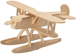 Puzzle 3D en bois Avion Heinkel