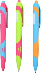 Stylo gel à encre bleue, pointe 1,0 mm