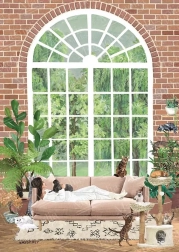 Puzzle Refuge des Chats 1000 pièces MAGNOLIA