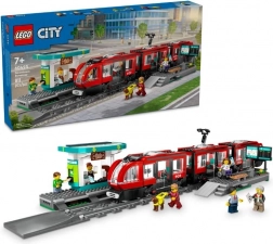 LEGO® City 60423 Tramway et arrêt au centre-ville