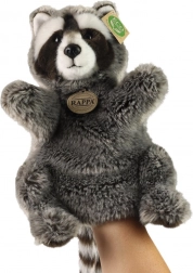 Marionnette en peluche raton laveur 28 cm éco-responsable