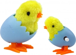 Poussin à Ressort dans Coquille Jaune