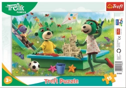 Puzzle Treflíci 15 pièces pour enfants