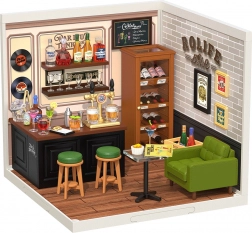 maison miniature rolife taverne cheers – kit DIY avec éclairage LED