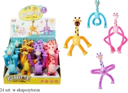 Girafe à ressort avec ventouses