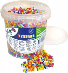 Playbox perles à repasser rayées en seau – 5000 pcs