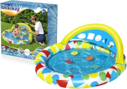 Piscine pour enfants BESTWAY Splash & Learn avec auvent et formes