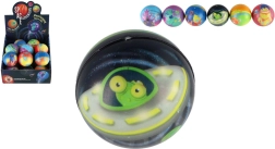 Balle rebondissante en mousse avec motif spatial 6 cm