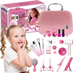WOOPIE mallette de coiffure et de beauté 2 en 1 avec 43 accessoires