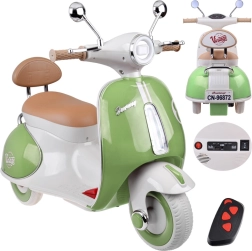 Scooter électrique classique pour enfants orange – Vert