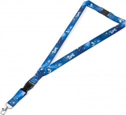 Porte-clés avec mousqueton Licorne