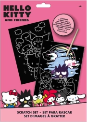 Kit à gratter Hello Kitty