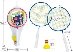 Ensemble de badminton avec raquettes et volant