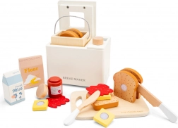 Boulangerie en bois pour pain avec accessoires