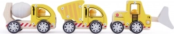 Set de véhicules de chantier pour enfants – 3 pièces