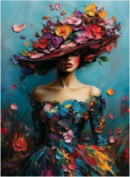 Puzzle Effet floral 1000 pièces ANATOLIAN