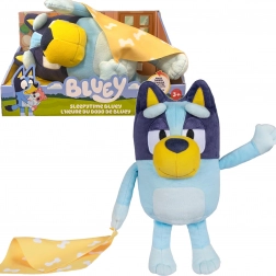 Peluche interactive BLUEY Sleepytime 30 cm avec petit doudou