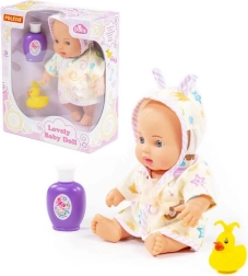 Poupée Lovely 24 cm avec set de bain