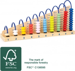 Abaque en bois pour enfants SMALL FOOT