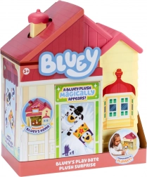 Maison surprise avec peluche Bluey