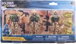 Set de figurines de soldats avec accessoires