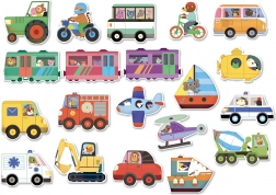 Vilac aimants en bois Transport