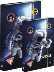 Lot de boîtes pour cahiers A4 et A5 au motif spatial