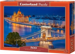 Puzzle 500 pièces Budapest de nuit