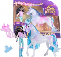 Unicorn Academy Layla et Glacier – poupée et licorne avec accessoires