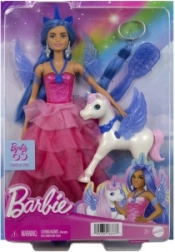 Barbie princesse Sapphire avec licorne ailée – édition anniversaire 65 ans
