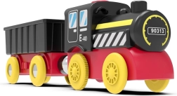 Train de marchandises à vapeur 2Kids Toys à piles avec wagon – 1 pièce