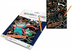 Dodo image à gratter super-héros 21 × 29 cm