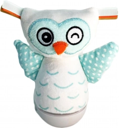 Hibou dodo Roly Poly avec effets 16 cm