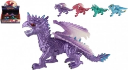 Teddies figurine de dragon – assortiment de couleurs, 10 cm
