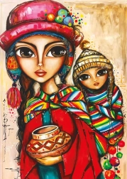 Puzzle mère et fille 1000 pièces