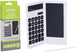 Calculatrice et bloc-notes électronique Vector