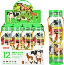 animaux domestiques en tube