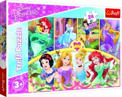 Puzzle Maxi 24 pièces – princesses DISNEY, la magie des souvenirs