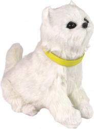 Chaton en peluche interactif – miaule, bouge la tête et la queue