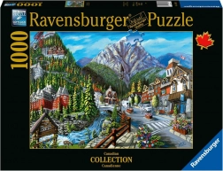 Puzzle Ravensburger Bienvenue à Banff 1000 pièces