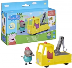 Peppa Pig camion benne avec grand-père et le chien
