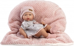 Guca poupée réaliste nouveau-née fille 38 cm avec corps tout en vinyle