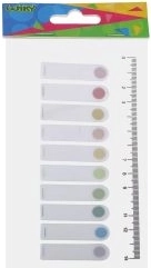 Bloc-notes adhésif Doigt avec règle