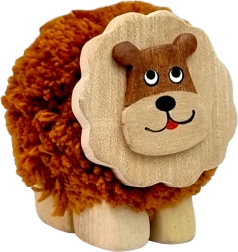 2kids jouets figurine en bois lion