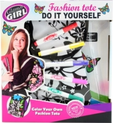 Sac à dos à colorier pour enfants avec feutres pour textile