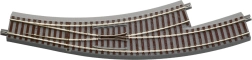 Aiguillage courbe Roco geoLINE R3/R4 gauche avec ballast
