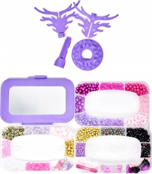 Set de création de bracelets avec boîte de rangement
