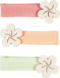 Souza! Barrettes à fleurs - 3 pcs