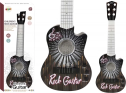 Guitare électrique pour enfants avec lumières et sons avec médiator